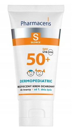 PHARMACERIS S SPF 50+ KREM MINERALNY DLA DZIECI 0+