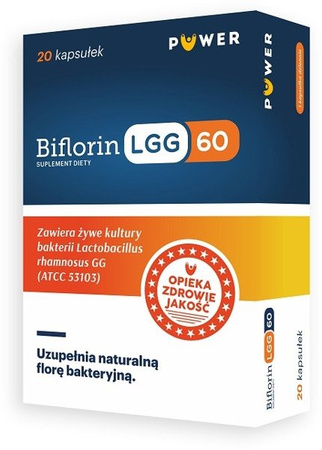 BIFLORIN LGG60 LACTOBACILLUS RHAMNOSUS PROBIOTYK