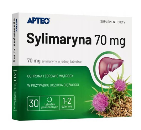 SYLIMARYNA 70 MG OSTROPEST PLAMISTY WYCIĄG 30 tabl