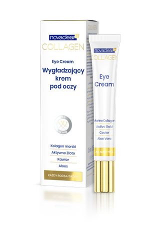 NOVACLEAR COLLAGEN Wygładzający krem pod oczy 15ml