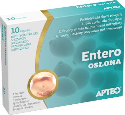  APTEO ENTERO OSŁONA PROBIOTYK INULINA BIEGUNKA