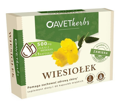 WIESIOŁEK olej z wiesiołka OMEGA-6 KWAS LINOLOWY