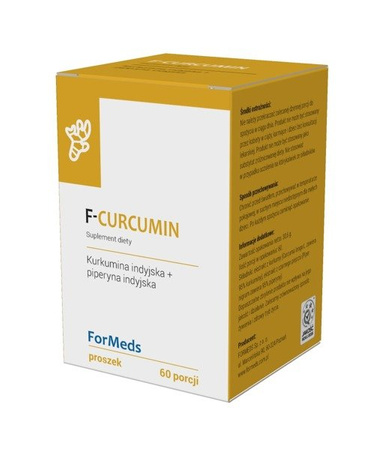 F-CURCUMIN KURKUMA INDYJSKA PIPERYNA 60 porcji