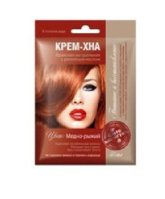 Fitokosmetik HENNA w kremie kolor MIEDZIANO-RUDA