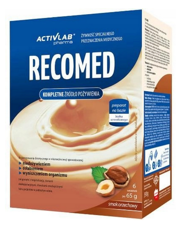 RECOMED KOKTAJL KOMPLETNA DIETA orzechowa