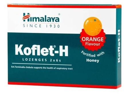 Himalaya Koflet H Orange gardło kaszel pomarańcza