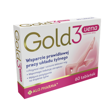 GOLD3VENA RUSZCZYK KOLCZASTY NA ŻYLAKI HESPERYDYNA