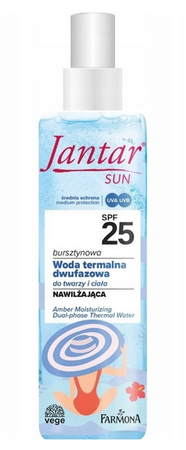 Jantar Sun Woda Termalna Dwufazowa SPF 25 200ml