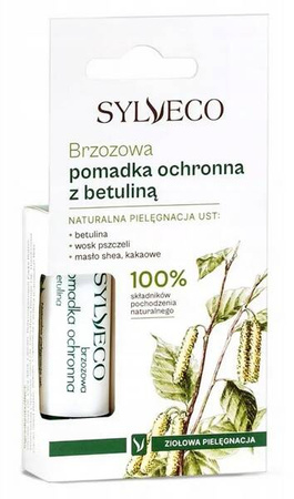 SYLVECO Pomadka DO UST BRZOZOWA z betuliną
