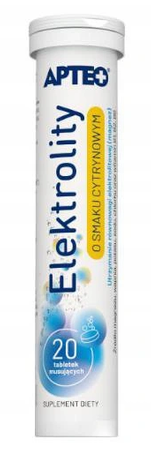 APTEO ELEKTROLITY SENIOR potas magnez sód witaminy