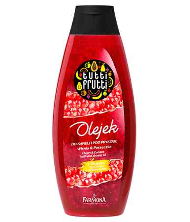TUTTI FRUTTI OLEJEK DO KĄPIELI WIŚNIA 425