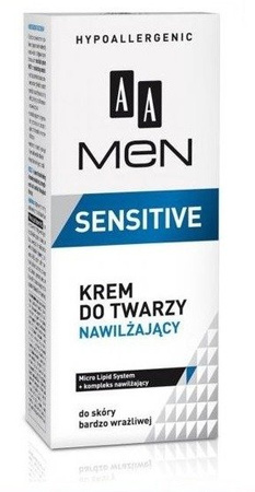 AA MEN SENSITIVE KREM DO TWARZY NAWILŻAJĄCY