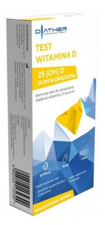 Test Witamina D kasetkowy 1 sztuka Diather 