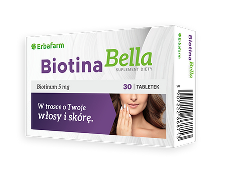 BIOTYNA BIOTINUM 2,5mg NA WYPADANIE WŁOSÓW 60 tbl.