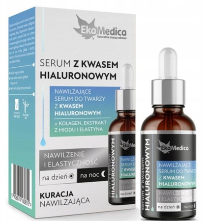 EKAMEDICA SERUM NAWILŻAJĄCE Z KOLAGENEM DO TWARZY