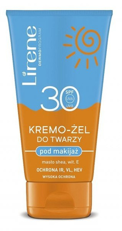 Lirene KREMO- ŻEL DO TWARZY POD MAKIJAŻ SPF30 50ml