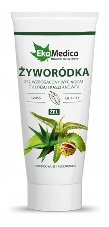 ŻYWORÓDKA ALOES KASZTANOWIEC ŻEL NA ZROGOWACENIA