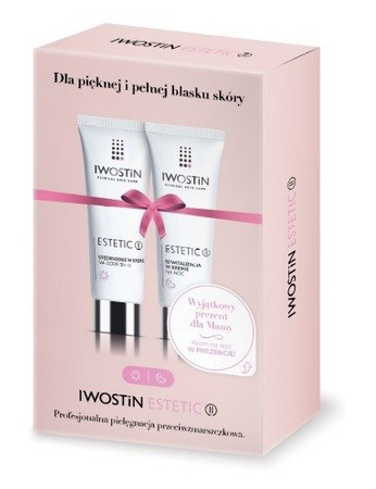 IWOSTIN estetic KREM SPF15 NA DZIEŃ + NA NOC 40+