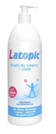 LATOPIC KREM AZS ATOPOWE ZAPALENIE SKÓRY 500ml