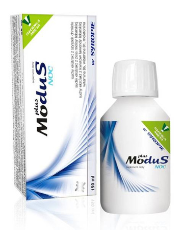 MODUS PLUS NOC Syrop uspokajający, melatonina