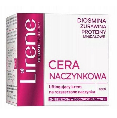 LIRENE KREM LIFTINGUJACY NA ROZSZERZONE NACZYNKA