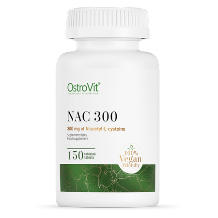 OstroVit NAC 300 mg 150 tabs N-acetylo-L-cysteina