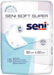 PODKŁADY HIGIENICZNE SENI SOFT 5sztuk 60X90 DUŻE