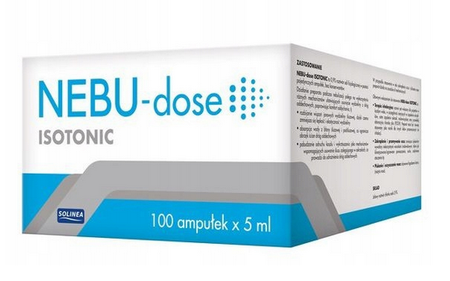 NEBU-DOSE ISOTONIC DO INHALACJI 100 AMPUŁEK x 5ml