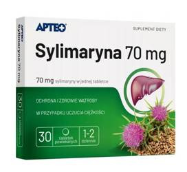 SYLIMARYNA 70 MG OSTROPEST PLAMISTY WYCIĄG 30 tabl