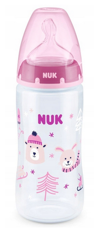 NUK BUTELKA FIRST CHOICE 300ml smocz. 6-18m WINTER