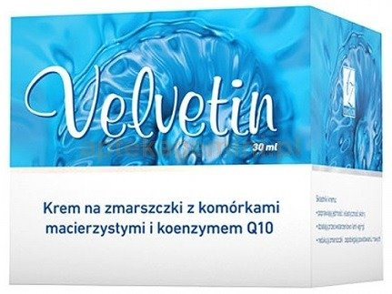 VELVETIN ŚLUZ ŚLIMAKA ARGANOWY KREM na ZMARSZCZKI 