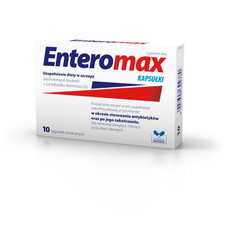 ENTEROMAX PROBIOTYK Lactobacillus rhamnosus GG