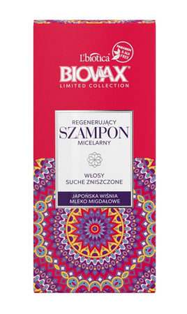 BIOVAX JAPOŃSKA WIŚNIA SZAMPON DO WŁOSÓW SUCHYCH