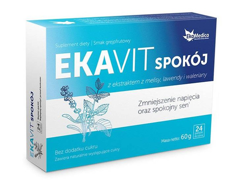 Ekavit spokój na stres spokojny sen 24 do ssania