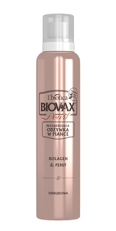 BIOVAX Odżywka PIANKA Kolagen Perły ODBUDOWA 150ml
