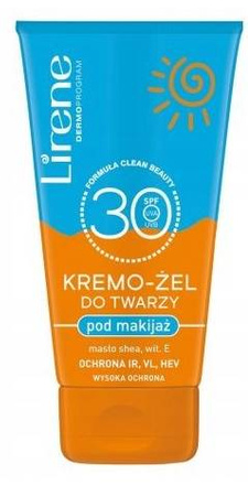 Lirene KREMO- ŻEL DO TWARZY POD MAKIJAŻ SPF30 50ml