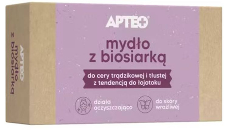 MYDŁO SIARKOWE BIO SIARA NA TRADZIK WYPRYSKI 100g