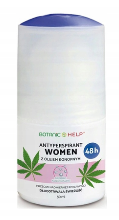 Antyperspirant Women Olej Konopny 50 ml w kulce