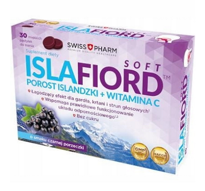 ISLAFIORD SOFT POROST ISLANDZKI WIT C do ssania 
