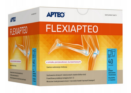 FLEXIAPTEO KOLAGEN NA STAWY i KOŚCI 40 saszetek