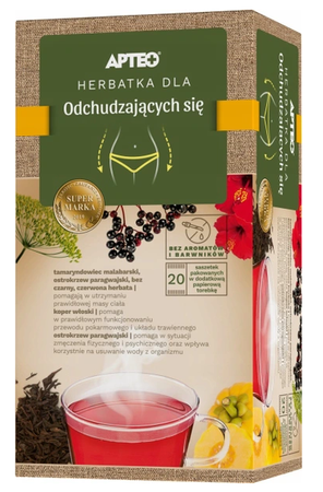 HERBATKA ZIOŁOWA DLA ODCHUDZAJĄCYCH SIĘ