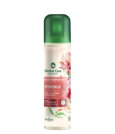 FARMONA HERBAL CARE Suchy szampon 2w1 PIWONIA 