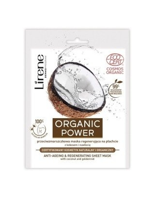 Lirene Organic Power przeciwzmarszczkowa maska