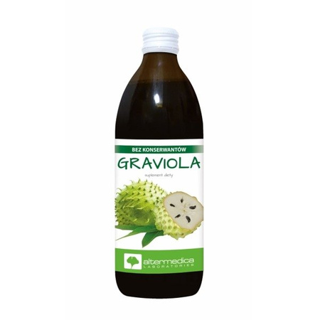 SOK NATURALNY Z GRAVIOLI BEZ KONSERWANTÓW GRAVIOLA