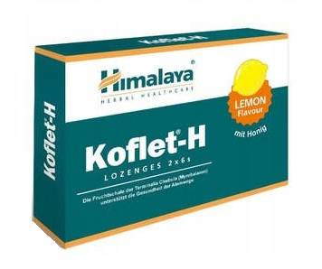 Himalaya Koflet H lemon gardło kaszel miód cytryna
