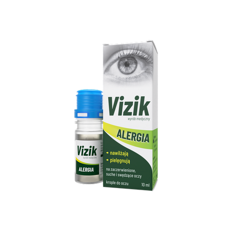 VIZIK ALERGIA Krople do oczu SUCHE SWĘDZĄCE OCZY
