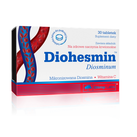 OLIMP DIOHESMIN 30 tab. DIOSMINA VIT C Zdrowe ŻYŁY