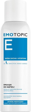 PHARMACERIS EMOLIENT EMOTOPIC EMULSJA DO KĄPIELI