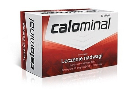 CALOMINAL NA ODCHUDZANIE LECZENIE NADWAGI 60 tabl.