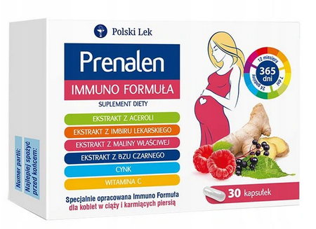 PRENALEN IMMUNO FORMUŁA ODPORNOŚĆ KOBIET W CIĄŻY